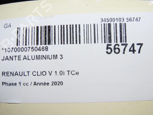 Fælk RENAULT CLIO V (B7_) 1.0 LPG (B7MT) | BP36395829C45 - Image 9