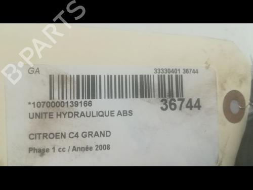 Used ABS pump CITROËN C4 Grand Picasso I (UA_) 1.6 HDi (109 hp) 9603412