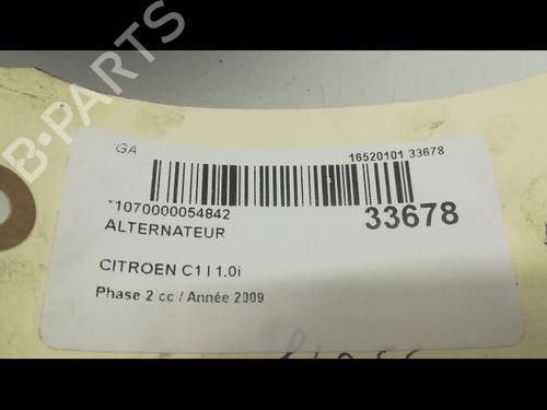 Used Alternator CITROËN C1 (PM_, PN_) 1.0 (68 hp) 9597369