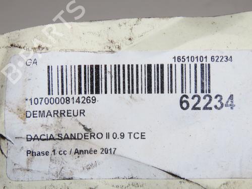 starter-dacia-sandero-ii-2012-40554217 main image