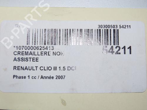 Used Steering rack Steering rack RENAULT CLIO III (BR0/1, CR0/1) 1.5 dCi (C/BR0G, C/BR1G) (68 hp) 32457493 32457493