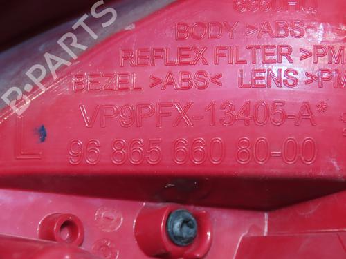 Used Left taillight PEUGEOT 207 (WA_, WC_) 1.6 HDi (92 hp) 28504417