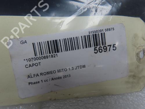Capot Capot ALFA ROMEO MITO (955_) 1.3 MultiJet (955AXT1A) (84 hp) 32872940 32872940