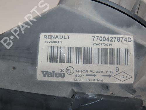 Left headlight RENAULT MEGANE I (BA0/1_) 1.6 16V (BA04, BA0B, BA11, BA1J, BA16, BA19, BA1K, BA1V,... | BP28832543C28 