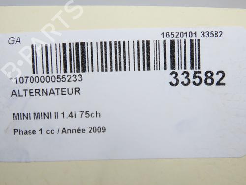 alternator-mini-mini-r56-2005-2006-2007-2008-2009-2010-2011-2012-2013-2014-34356972 main image