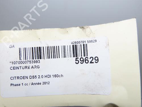 Rear left seatbelt CITROËN DS5 2.0 HDi 165 | BP38713711I29 - Image 4