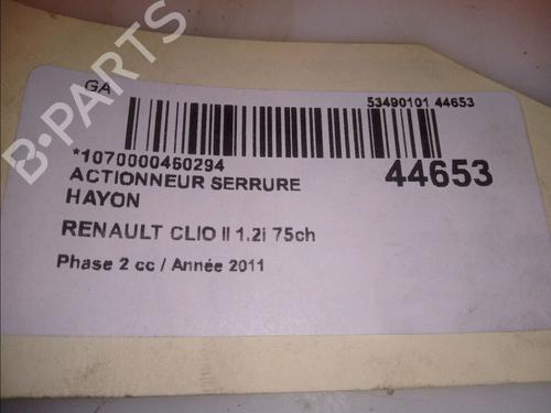 Used Electronic module RENAULT CLIO II (BB_, CB_) 1.2 16V (BB05, BB0W, BB11, BB27, BB2T, BB2U, BB2V, CB05,... (75 hp) 14996349