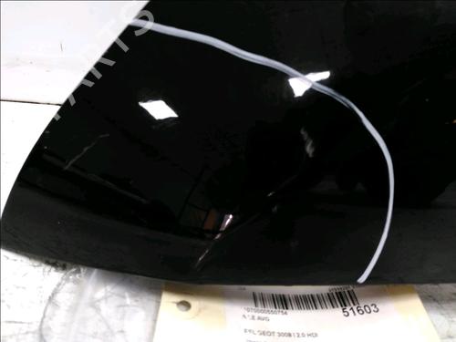 Left front fenders PEUGEOT 3008 I MPV (0U_) 2.0 HDi 150 / BlueHDi 150 | BP19668670C41 