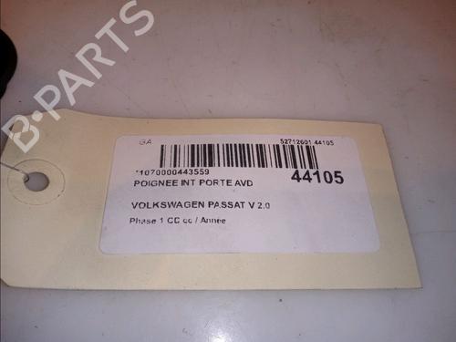 Used Front right interior door handle VW PASSAT CC B6 (357) 2.0 TDI (140 hp) 13301365