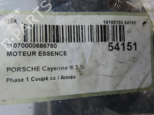 Used Engine PORSCHE CAYENNE (9YA) 3.0 E-Hybrid AWD (9YAAE1) (462 hp) 30841080