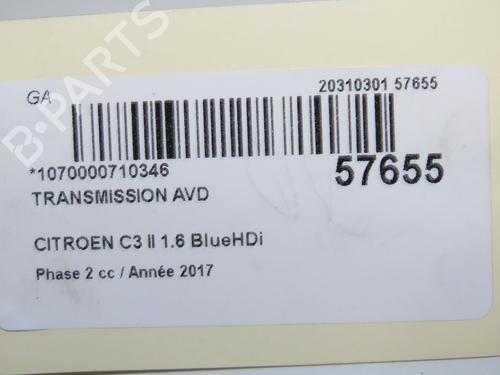 Right front driveshaft CITROËN C3 II (SC_) 1.6 BlueHDi 75 | BP32511415M39 