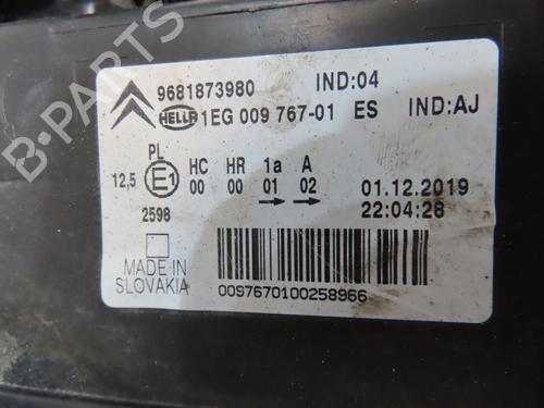 Left headlight CITROËN C3 Picasso (SH_) 1.6 HDI 90 | BP31056256C28 
