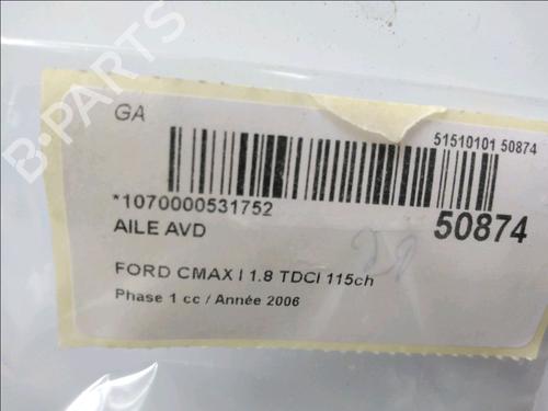 Right front fenders FORD FOCUS C-MAX (DM2) 1.8 TDCi | BP23175346C42 