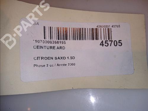 Rear right belt tensioner CITROËN SAXO (S0, S1) 1.5 D | BP11101581C90 