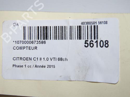 instrument-cluster-citroen-c1-ii-pa_-ps_-2014-2015-2016-2017-2018-2019-2020-2021-32223374 main image