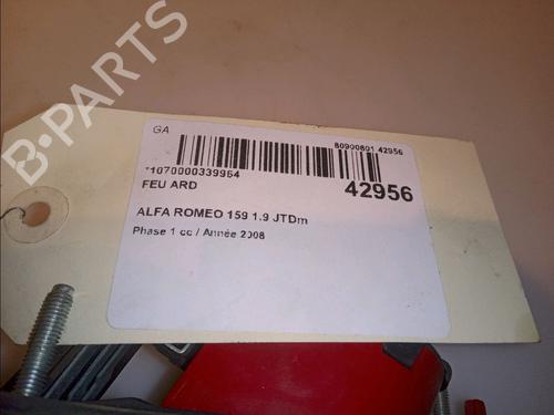 Used Right taillight ALFA ROMEO 159 (939_) 1.9 JTDM 8V (939AXE1B) (120 hp) 14952112