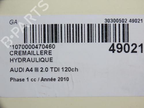 Steering rack AUDI A4 B8 (8K2) 2.0 TDI | BP30606497M22