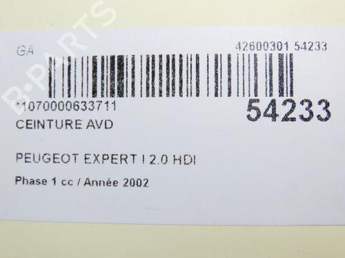 Used Front right belt tensioner PEUGEOT EXPERT Van (222) 2.0 HDI (94 hp) 30447527