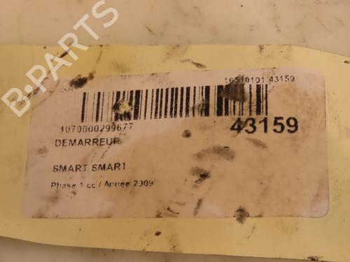 Used Starter SMART FORTWO Coupe (451) 0.8 CDi (451.300) (45 hp) 16586259
