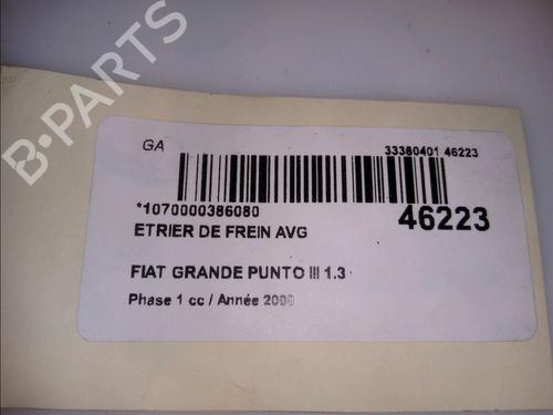 Left front brake caliper FIAT GRANDE PUNTO (199_) 1.3 D Multijet | BP14878591M105