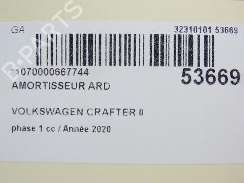 Right rear shock absorber VW CRAFTER Van (SY_, SX_) 2.0 TDI FWD (SYB, SYC, SYD) | BP30291352M19 