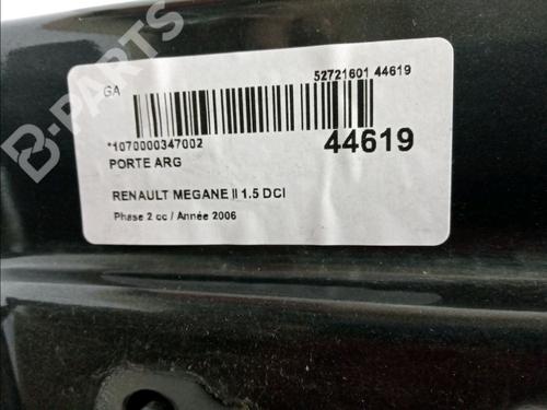 Left rear door RENAULT MEGANE II (BM0/1_, CM0/1_) 1.5 dCi (BM1F, CM1F) | BP11103360C4 