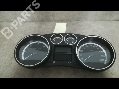 Used Instrument cluster PEUGEOT 308 I (4A_, 4C_) 1.6 HDi (109 hp) 9608864