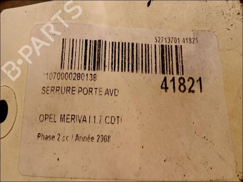 front-right-lock-opel-meriva-a-mpv-x03-17-cdti-e75-13154792-2003-2004-2005-2006-2007-2008-2009-2010-9614091 main image