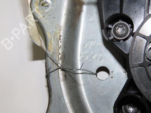 Front left window mechanism RENAULT MEGANE III Hatchback (BZ0/1_, B3_) 1.9 dCi (BZ0N, BZ0J) | BP32486154C22