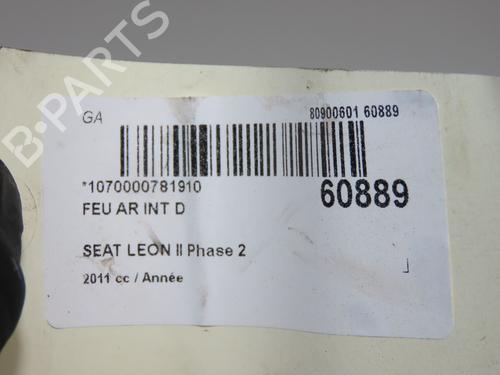right-tailgate-light-seat-leon-1p1-2005-2006-2007-2008-2009-2010-2011-2012-2013-40437992 main image