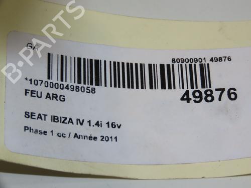 Left taillight SEAT IBIZA IV (6J5, 6P1) 1.4 | BP18148828C34 