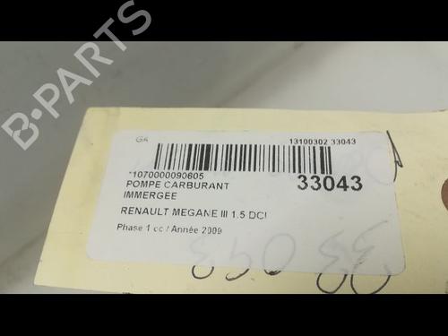 Used Fuel pump Fuel pump RENAULT MEGANE III Hatchback (BZ0/1_, B3_) 1.5 dCi (106 hp) 9596790 9596790