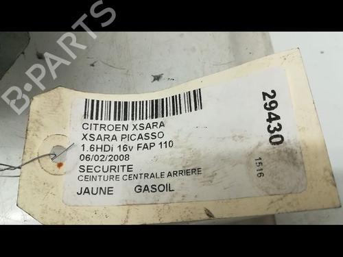 Rear center seatbelt CITROËN XSARA PICASSO (N68) 1.6 HDi | BP23174994I27