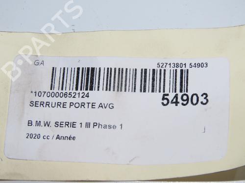 Used Front left lock BMW 1 (F40) 116 d (116 hp) 31274419