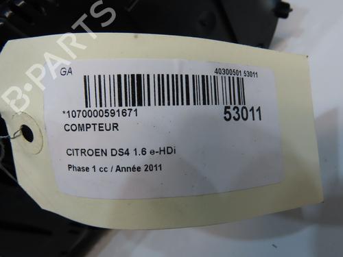 Instrument cluster CITROËN DS4 (NX_) 1.6 HDi 110 | BP31030213C47