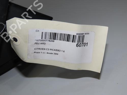 Right taillight CITROËN C3 Picasso (SH_) 1.6 HDi | BP37432630C35 - Image 5