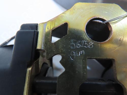 Venstre bak beltestrammer VW LUPO I (6X1, 6E1) 1.7 SDI (60 hp) 31030226