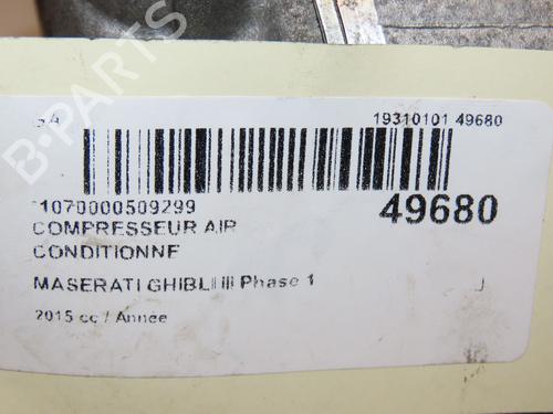 Used AC compressor MASERATI GHIBLI III (M157) 3.0 D (275 hp) 17214486