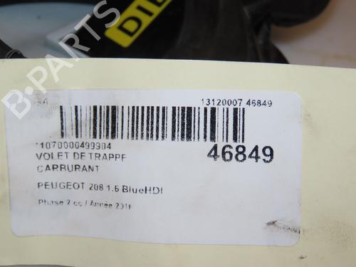 Fuel flap PEUGEOT 208 I (CA_, CC_) 1.6 HDi / BlueHDi 75 | BP16555548C131