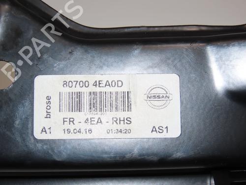 Used Front right window mechanism Front right window mechanism NISSAN QASHQAI II (J11, J11_) 1.2 DIG-T (115 hp) 21755537 21755537