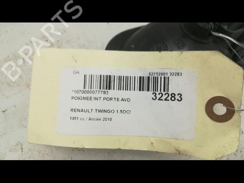 Used Front right interior door handle RENAULT TWINGO II (CN0_) 1.5 dCi (CN0E) (64 hp) 23175901