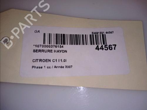 tailgate-lock-citroen-c1-pm_-pn_-10-871988-2005-2006-2007-2008-2009-2010-2011-2012-2013-2014-11103750 main image