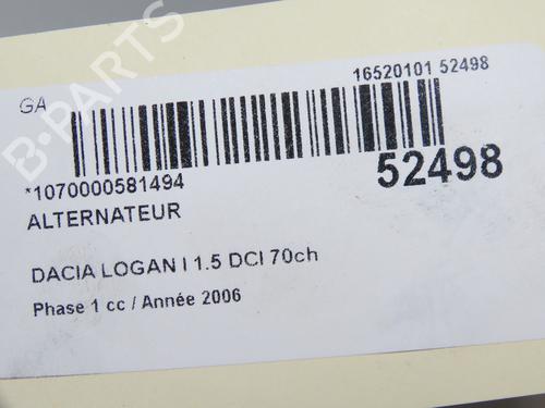 Alternator DACIA LOGAN (LS_) 1.5 dCi (LS0K) | BP36893403M7  - Image 9
