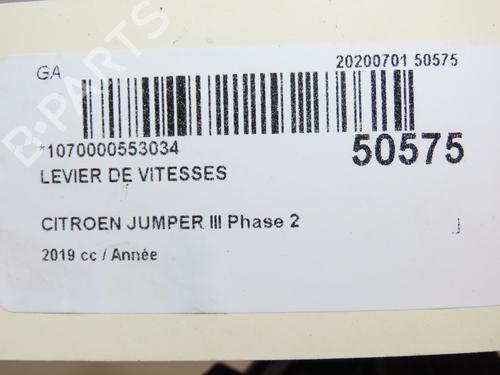 Gear lever CITROËN JUMPER II Van 2.0 BlueHDi 110 | BP19319451M90 