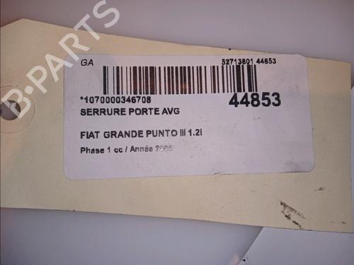 Used Front left lock FIAT GRANDE PUNTO (199_) 1.2 (65 hp) 11102885