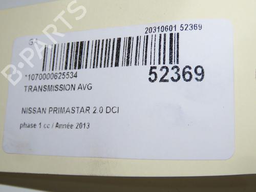 Used Left front driveshaft NISSAN PRIMASTAR Van (X83) 2.0 dCi 115 (114 hp) 31274331