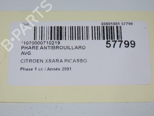 Left front fog light CITROËN XSARA PICASSO (N68) 2.0 HDi | BP32129692C30 