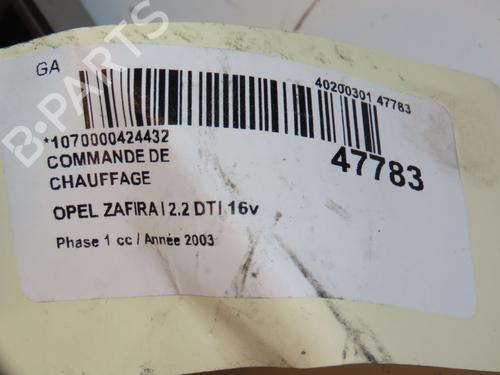 climate-control-opel-zafira-a-mpv-t98-1999-2000-2001-2002-2003-2004-2005-2006-23174500 main image