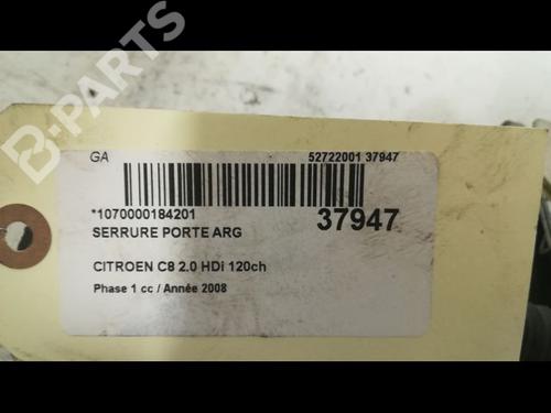 Rear left lock CITROËN C8 (EA_, EB_) 2.0 HDi | BP9604575C100 