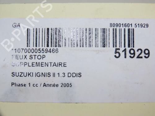 Used Third brake light SUZUKI IGNIS II (MH) 1.3 DDiS (RM413D) (70 hp) 28832868